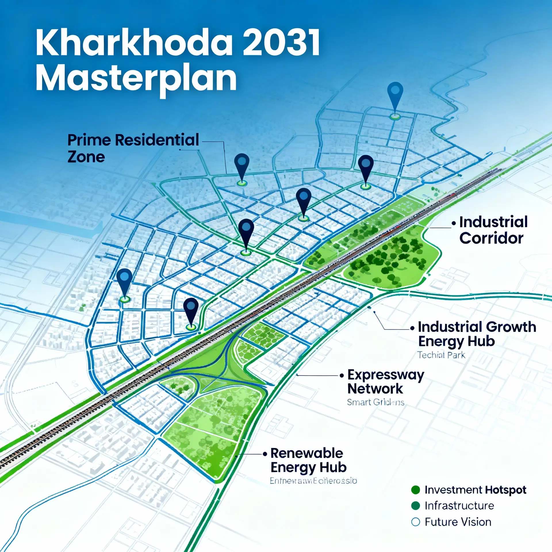 Kharkhoda plots for sale